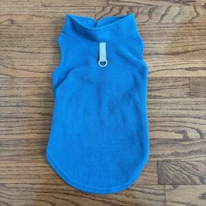 Fleece dog vest